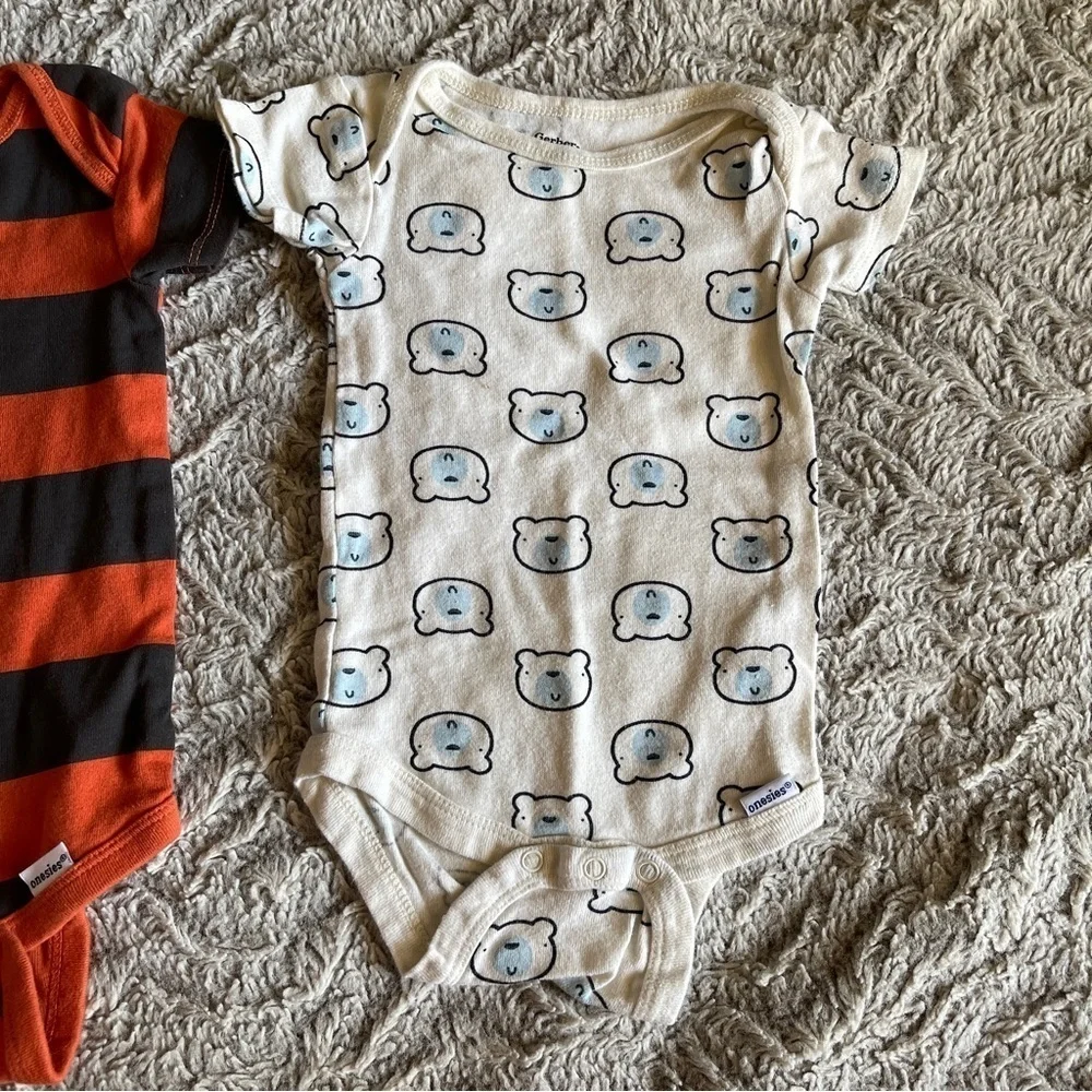 Bundle of Gerber Onsies 3-6months